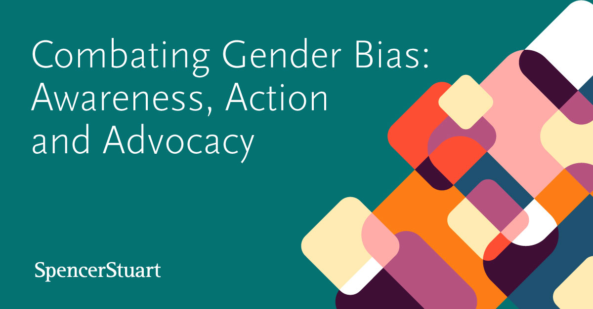 Combating Gender Bias Awareness Action And Advocacy