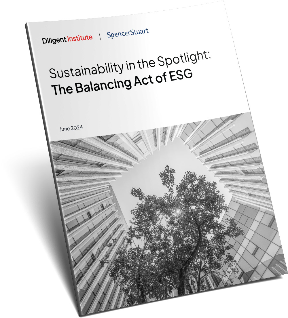 Sustainability in the Spotlight: The Balancing Act of ESG